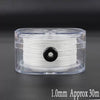 Handmade Elastic Crystal Beaded Bracelet Necklace With Rubber Belt And Ultrafine Rope