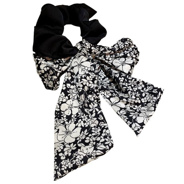 Handmade Fabric Bow Hair Rope For Women Sweet Style High Elasticity Headwear