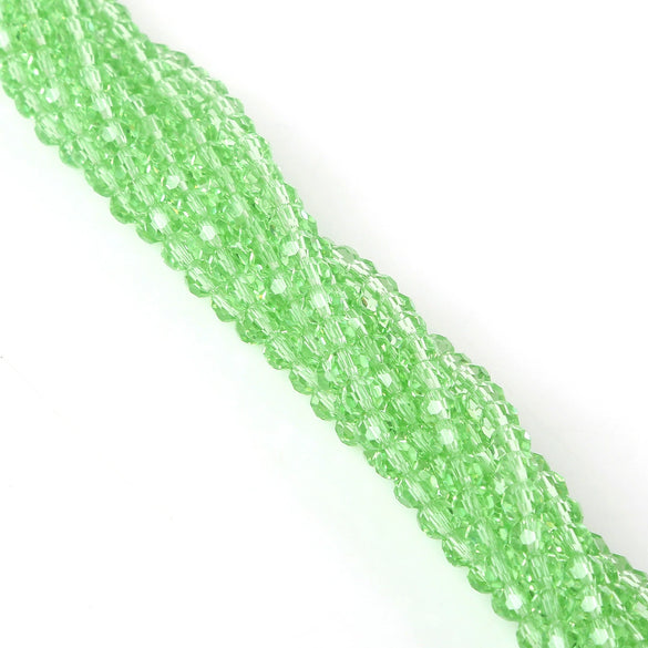 Handmade Faceted Crystal Glass Round Ball Loose Beads For Diy Accessories