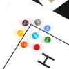 Handmade Faceted Crystal Glass Round Ball Loose Beads For Diy Accessories