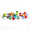 Handmade Faceted Crystal Glass Round Ball Loose Beads For Diy Accessories