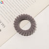 Handmade Flocked Cloth Telephone Line Hair Ties High Stretch Hair Rings For Girls Minimalist Hair Accessories
