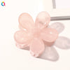 Handmade Floral Hair Claw Clip For Women Pastoral Plant And Flower Design Autumn Winter Hair Accessory