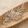 Handmade Floral Pearl Crystal Hair Comb Alloy Bridal Hair Accessory For Women Wholesale