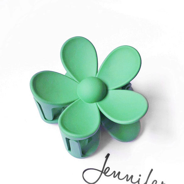 Handmade Flower Abs Hair Clip For Women Elegant Floral Hair Accessory For Updos And Ponytails