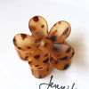 Handmade Flower Abs Hair Clip For Women Elegant Floral Hair Accessory For Updos And Ponytails