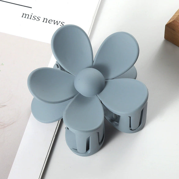 Handmade Flower Abs Hair Clip For Women Elegant Floral Hair Accessory For Updos And Ponytails