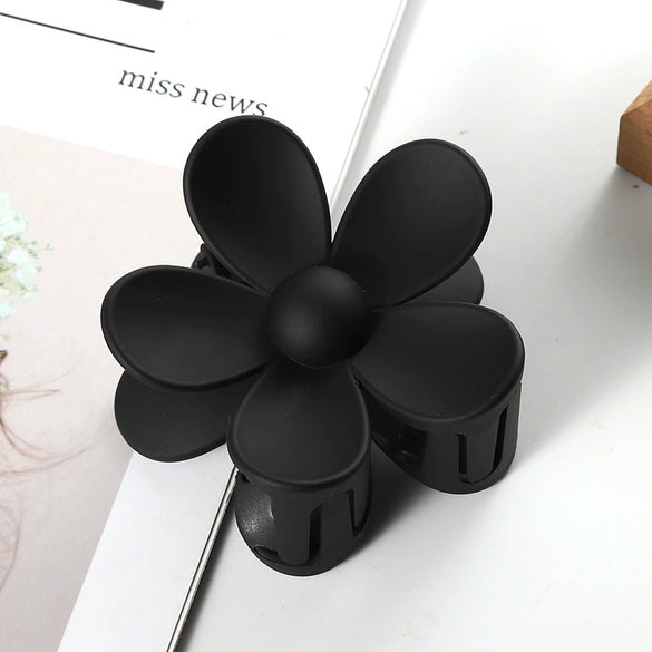 Handmade Flower Abs Hair Clip For Women Elegant Floral Hair Accessory For Updos And Ponytails