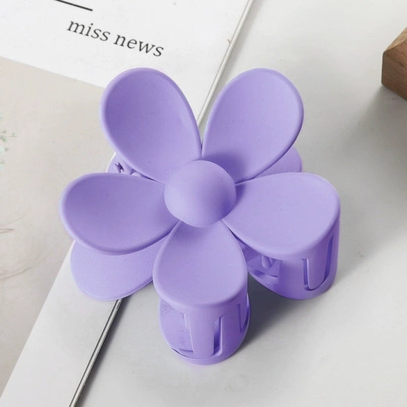 Handmade Flower Abs Hair Clip For Women Elegant Floral Hair Accessory For Updos And Ponytails