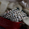 Handmade Freshwater Baroque Pearl Hairpin Hairband For Women Medieval Style Retro Dark Green Hair Accessory