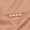 Handmade Freshwater Pearl Word Hairpin For Women Fashion Casual Hair Accessories
