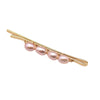 Handmade Freshwater Pearl Word Hairpin For Women Fashion Casual Hair Accessories