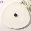 Handmade Frosted Pumpkin Flower Mini Claw Hair Clip For Women Cute Bangs Top Clip Plastic Hair Accessory