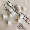 Handmade Glass And Colored Glaze Lotus Hairpin Headdress Pendant Accessories