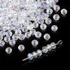 Handmade Glass Crystal Peach Heart Pointed Beads For Diy Bracelet Necklace Beaded Accessories