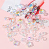 Handmade Glass Crystal Peach Heart Pointed Beads For Diy Bracelet Necklace Beaded Accessories