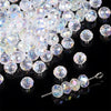 Handmade Glass Crystal Peach Heart Pointed Beads For Diy Bracelet Necklace Beaded Accessories