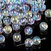 Handmade Glass Crystal Peach Heart Pointed Beads For Diy Bracelet Necklace Beaded Accessories