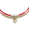 Handmade Heart Shape Copper Handmade Bracelets 2 Piece Set