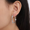 Handmade Heart 316L Stainless Steel Earrings With Electroplating And Fashion Style