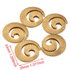 Handmade Jewelry Accessories Stainless Steel Round Pendant With Love Garland Design Electroplated
