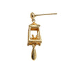 Handmade Jewelry Copper Plated Real Gold With Zirconium Accessories Baroque Style