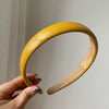 Handmade Leather Hairband Retro Candy Color Elegant Women's Hair Accessory Headband Wholesale