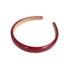 Handmade Leather Hairband Retro Candy Color Elegant Women's Hair Accessory Headband Wholesale