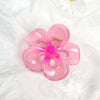 Handmade Natural Plant Flower Hollow Egg Hair Clip For Women