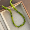 Handmade Natural Stone Beaded Geometric Clavicle Necklace With Real Gold Plating For Women