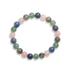 Handmade Natural Tiger Eye Stone Beaded Bracelet Geometric Style Unisex
