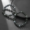 Handmade Natural Volcanic Stone Beads Bracelet Unisex Retro Style