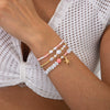 Handmade Niche Geometric Star Imitation Pearl Bracelet For Women
