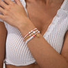 Handmade Niche Geometric Star Imitation Pearl Bracelet For Women