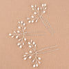 Handmade Pearl Hairpin Bridal Simple Beautiful Daily Hair Accessories Hairpin Handmade Beaded Pearl Gold Silver Hair Accessories
