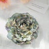 Handmade Plastic Rose Flower Clip Hairpin For Women With Butterfly Fabric Small Fresh Style