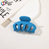 Handmade Pumpkin Shaped Fabric And Iron Hair Claw Clip For Women With Frosted Finish Wholesale Hair Accessory