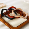 Handmade Resin Bohemian Wave Dyed Bracelets For Women High End Jewelry Accessories