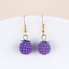 Handmade Resin Fruit Earrings For Women Cute Grape Banana Orange And Watermelon Foodinspired Ear Jewelry