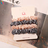 Handmade Satin Hair Tie Set For Women Thin Ponytail Scrunchies With Stylish Personality Design
