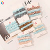 Handmade Satin Hair Tie Set For Women Thin Ponytail Scrunchies With Stylish Personality Design