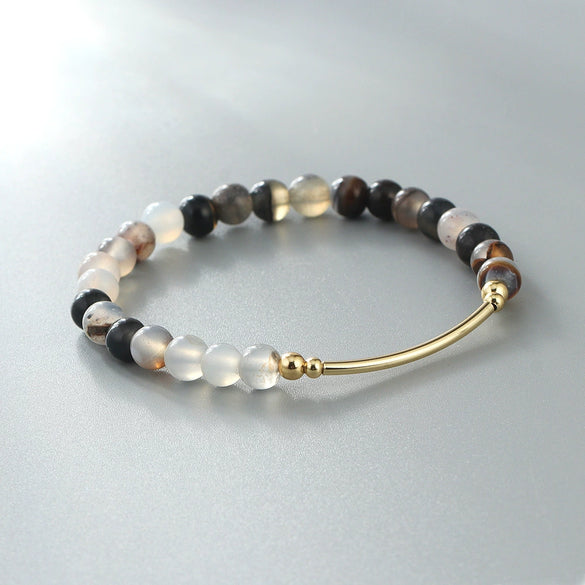 Handmade Shell Beaded Bracelet Fashion Geometric Crystal Style Unisex Diy Accessory
