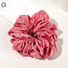 Handmade Solid Color Cloth Scrunchie Hair Tie For Women Loose Fit Personality Hair Accessory