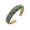 Handmade Sponge Diamond Widebrimmed Headband Geometric Style Hair Accessories For Women