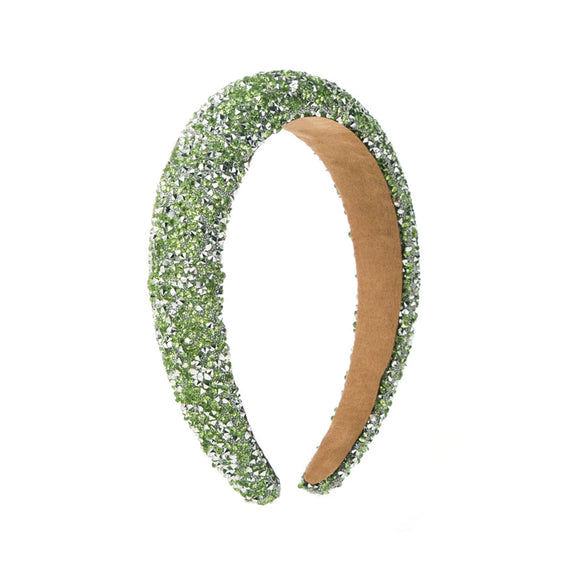 Handmade Sponge Diamond Widebrimmed Headband Geometric Style Hair Accessories For Women