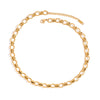 Handmade Stainless Steel Ball Necklace With Geometric Pattern Electroplated For Women