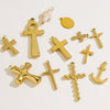 Handmade Stainless Steel Cross Jewelry Accessories With Electroplating Process And Classic Fashion Style
