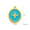 Handmade Stainless Steel Cross Jewelry Accessories With Electroplating Process And Classic Fashion Style