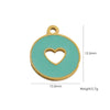Handmade Stainless Steel Heartshaped Love Series Necklace Earrings Bracelet Pendant Accessories With 14K Gold Electroplating