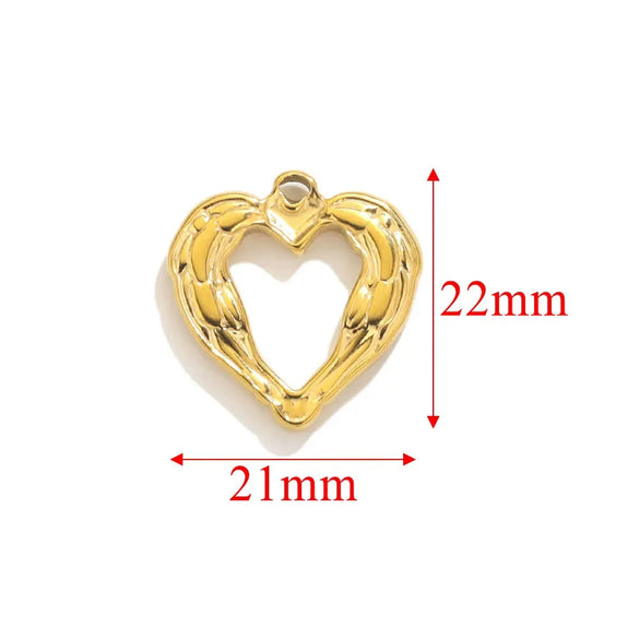 Handmade Stainless Steel Jewelry Accessories With Totem Pattern And 18K Electroplating For Pendant Bracelet Necklace